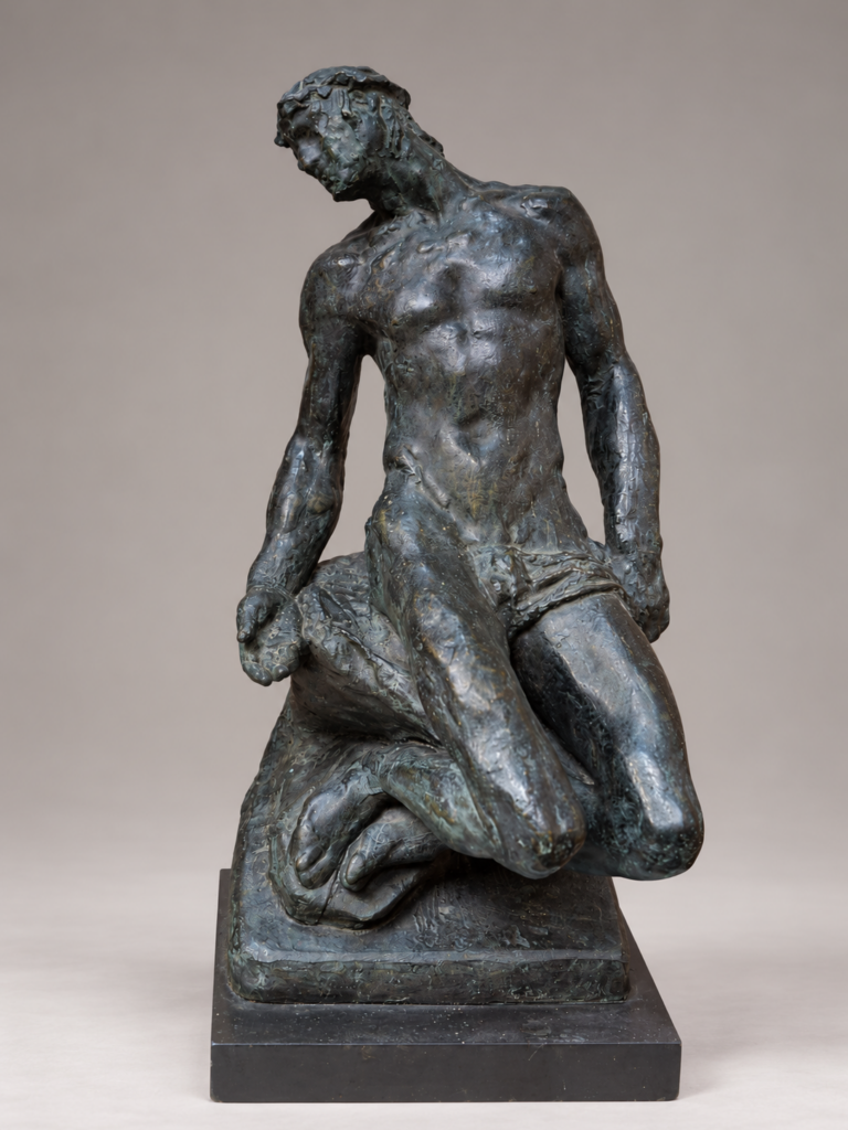 Le Vaincu, œuvre de Raymond Martin